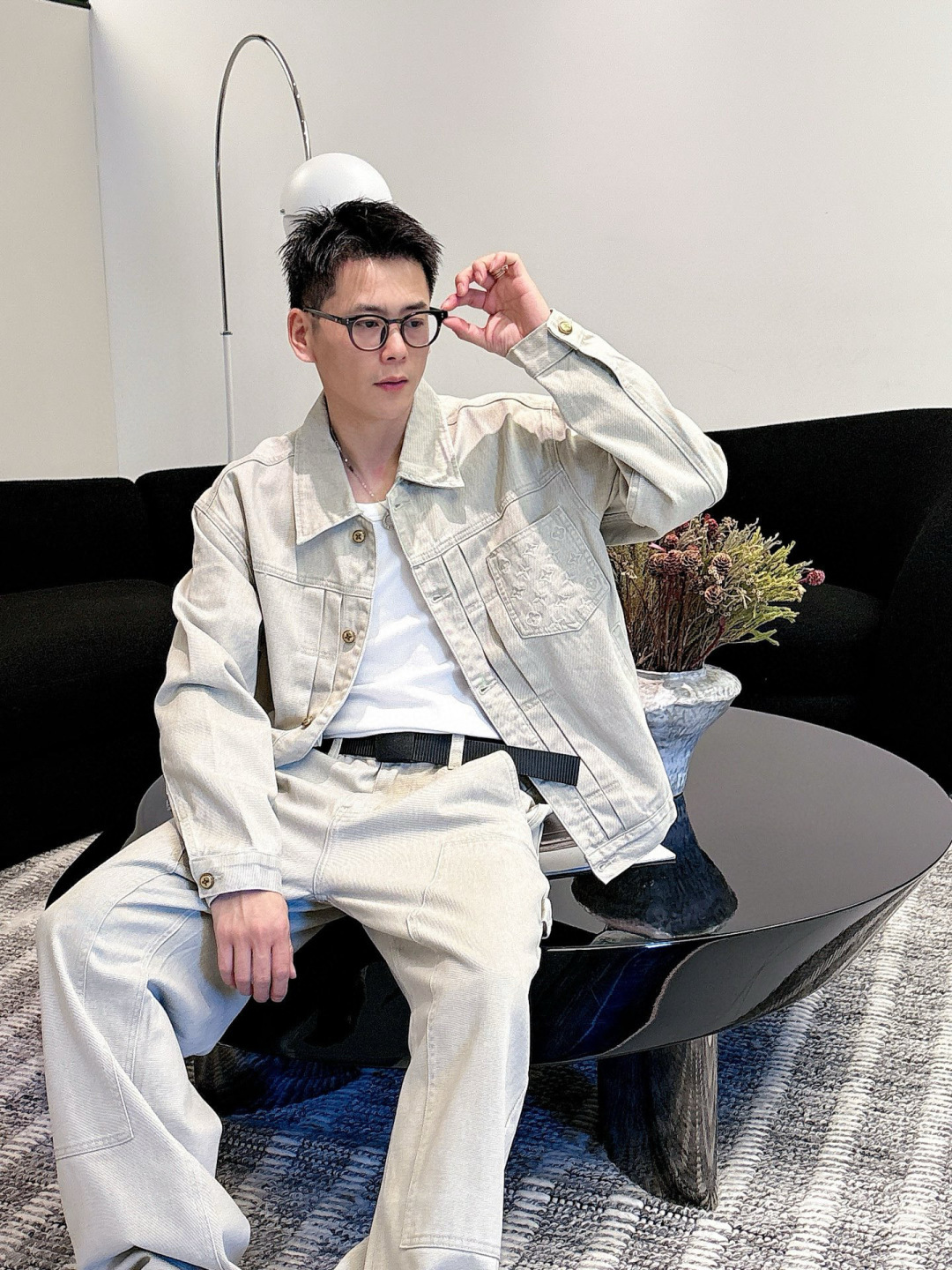 2025秋冬新款驴家牛仔衣M-3XL