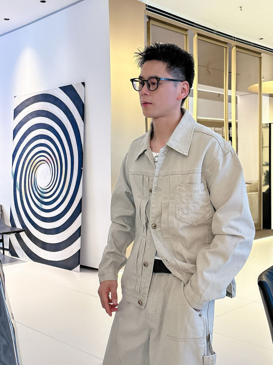 2025秋冬新款驴家牛仔衣M-3XL