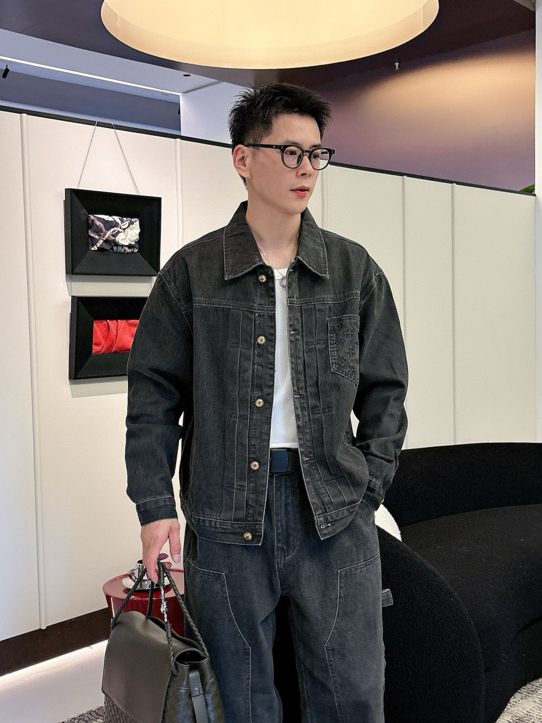 2025秋冬新款驴家牛仔衣M-3XL