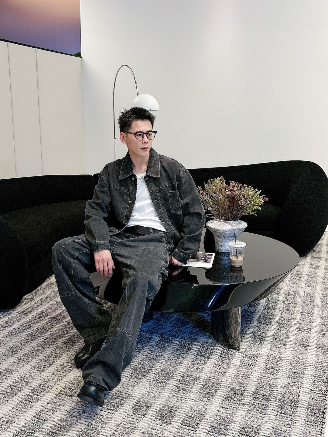 2025秋冬新款驴家牛仔衣M-3XL