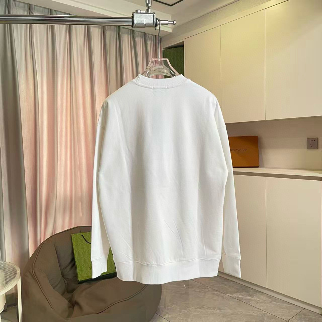 ARC'TERYX小鸟*2025秋冬新款 个性logo绣花 定制面料400g 圆领卫衣 男女同款尺码：S