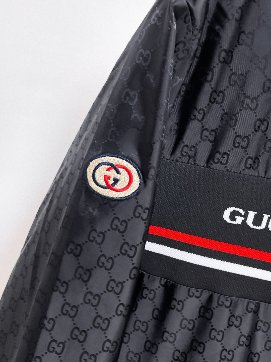 古奇 官网同款，提前发售！2025ss开秋新款男士夹克外套，原单三标齐全高端版本！，专柜定制面料 透气舒