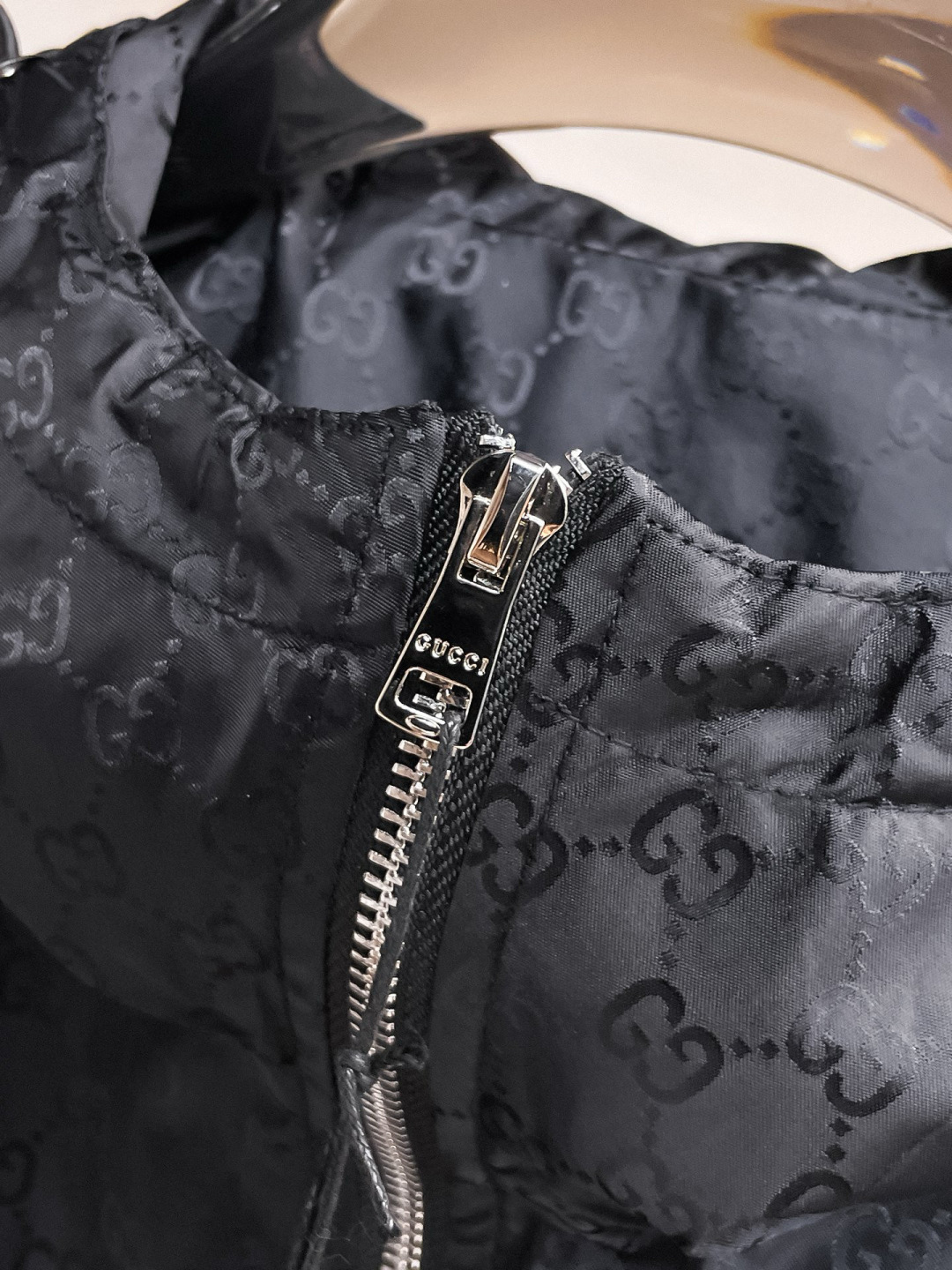 古奇 官网同款，提前发售！2025ss开秋新款男士夹克外套，原单三标齐全高端版本！，专柜定制面料 透气舒