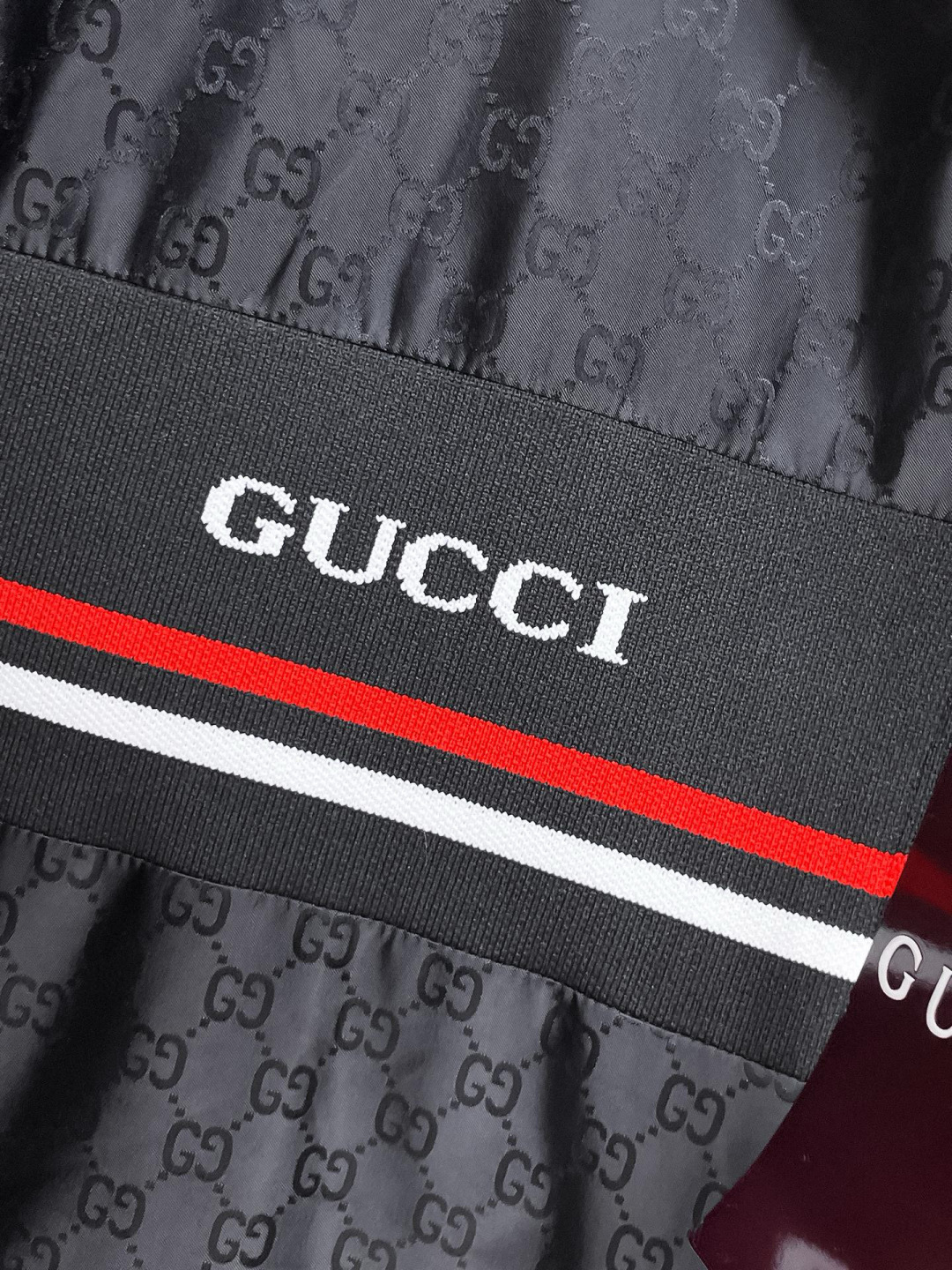 古奇 官网同款，提前发售！2025ss开秋新款男士夹克外套，原单三标齐全高端版本！，专柜定制面料 透气舒