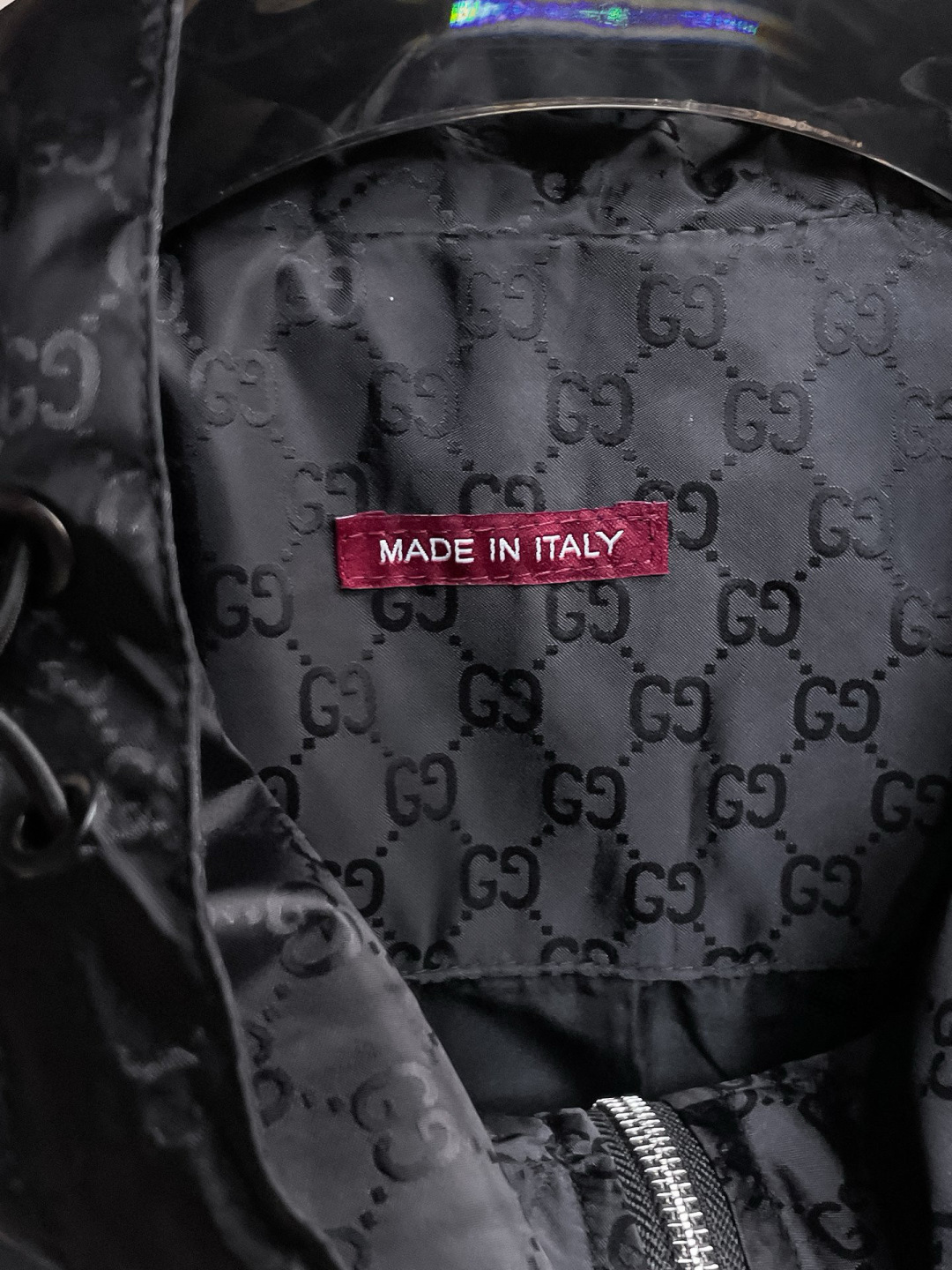 古奇 官网同款，提前发售！2025ss开秋新款男士夹克外套，原单三标齐全高端版本！，专柜定制面料 透气舒