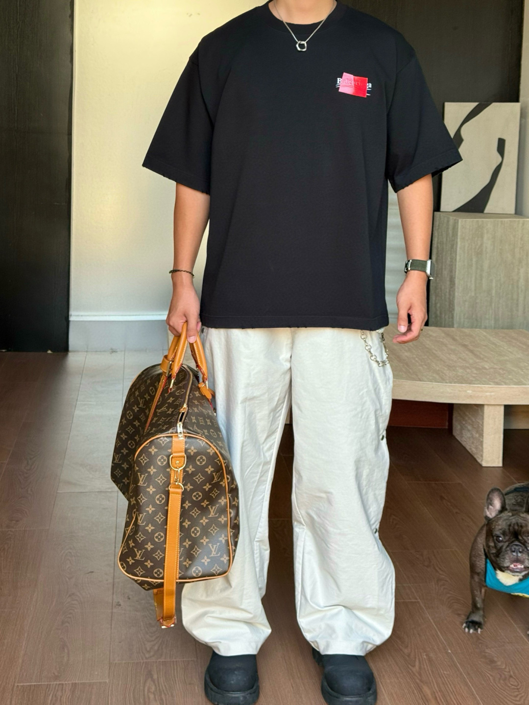 新款秋冬高克重T恤🆕颜色：黑，白，粉码数：XS-XL款号：52118