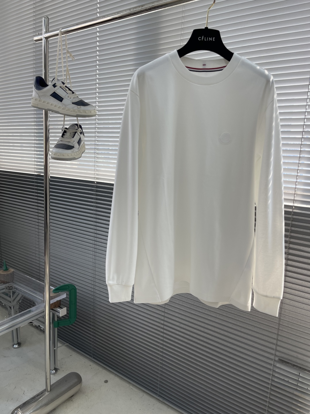 mon 2025秋冬系列打底长袖T恤码数：M-5XL 微阔长袖T潮流罗马磨毛。面料表面刷毛做磨毛工艺与特