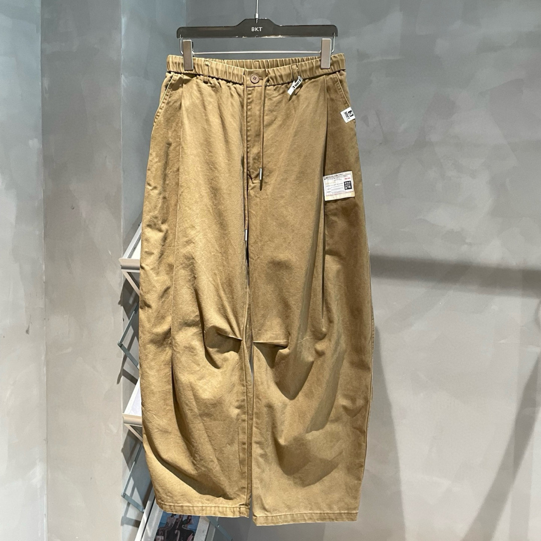 YMM🌟秋冬新款休闲裤🆕采用优质面料，具有质感，松紧腰带拼接设计，超级时尚洋气！码数：S-2XL 男女同