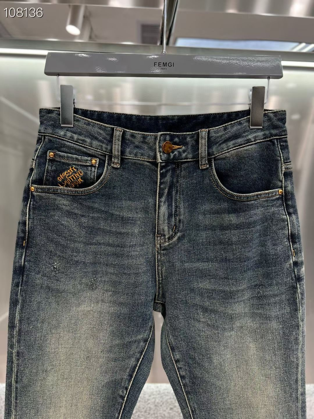 𝟐𝟎𝟐𝟓秋冬上新驴家高订欧货牛仔 现货供应 高端精梳棉面料 纳米洗洗码数: 𝟐𝟗-𝟑𝟖