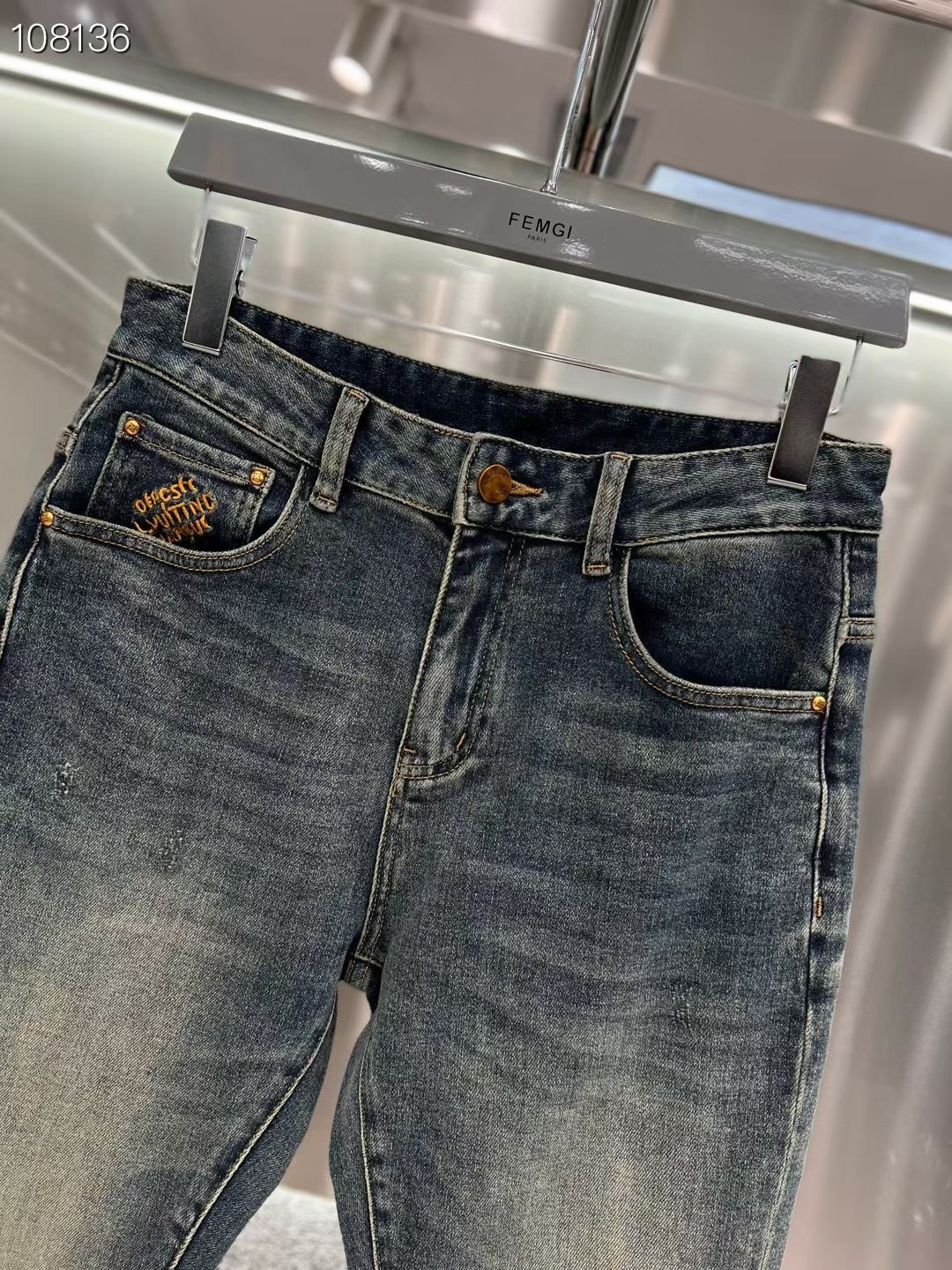 𝟐𝟎𝟐𝟓秋冬上新驴家高订欧货牛仔 现货供应 高端精梳棉面料 纳米洗洗码数: 𝟐𝟗-𝟑𝟖