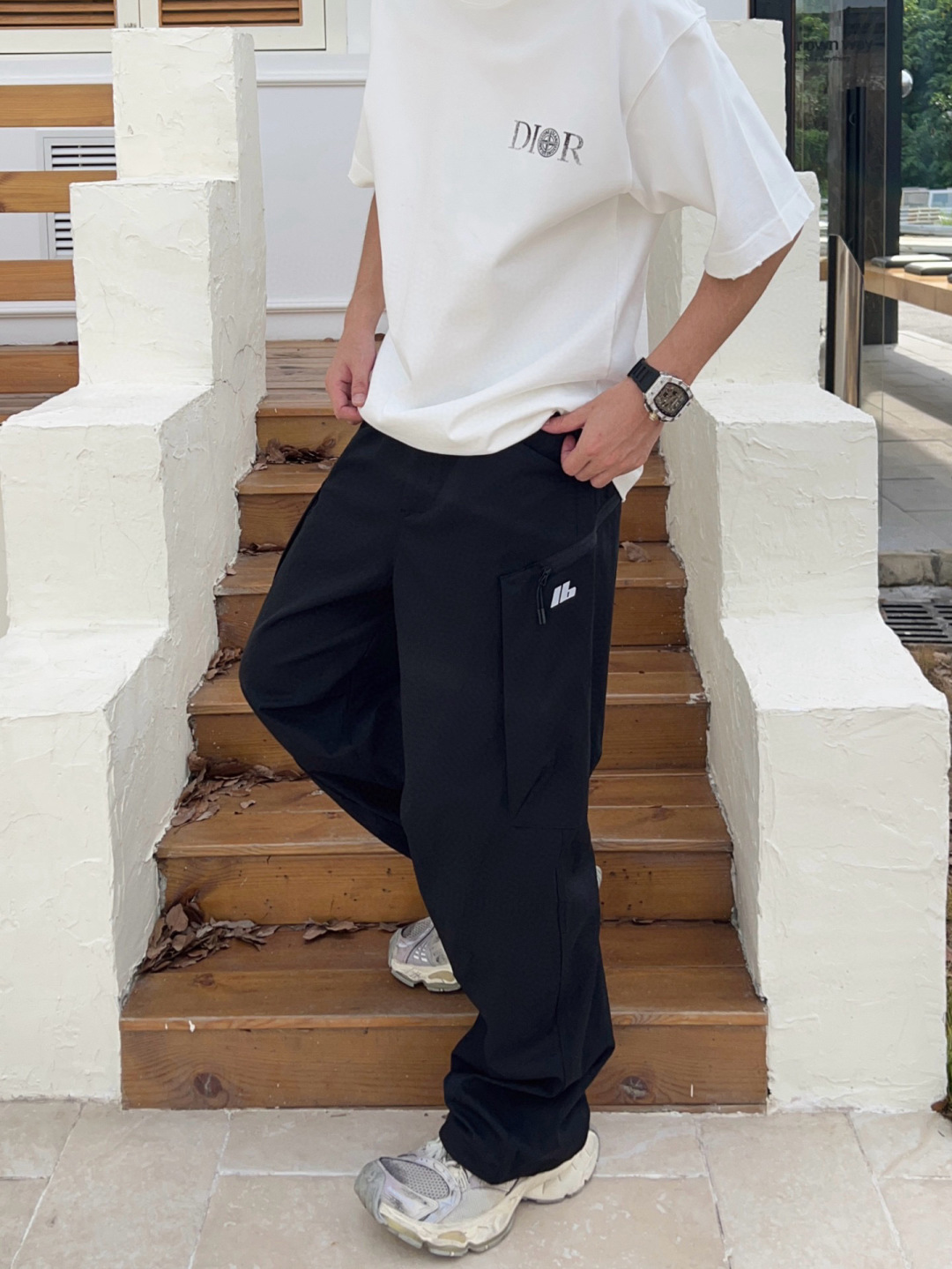 秋季裤子🆕颜色：黑，杏码数：M-3XL