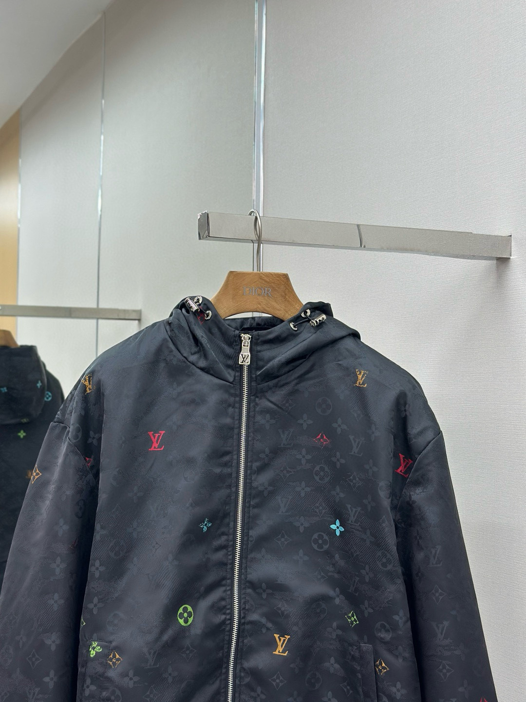 LV 官网同款，三标齐全！2025秋冬新款男士夹克外套，时尚休闲高端版本！专柜定制面料 透气舒适度高，细