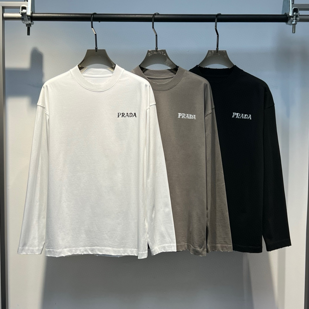 新款秋冬长袖🆕颜色：黑，白，绿码数：S-XL款号：7011