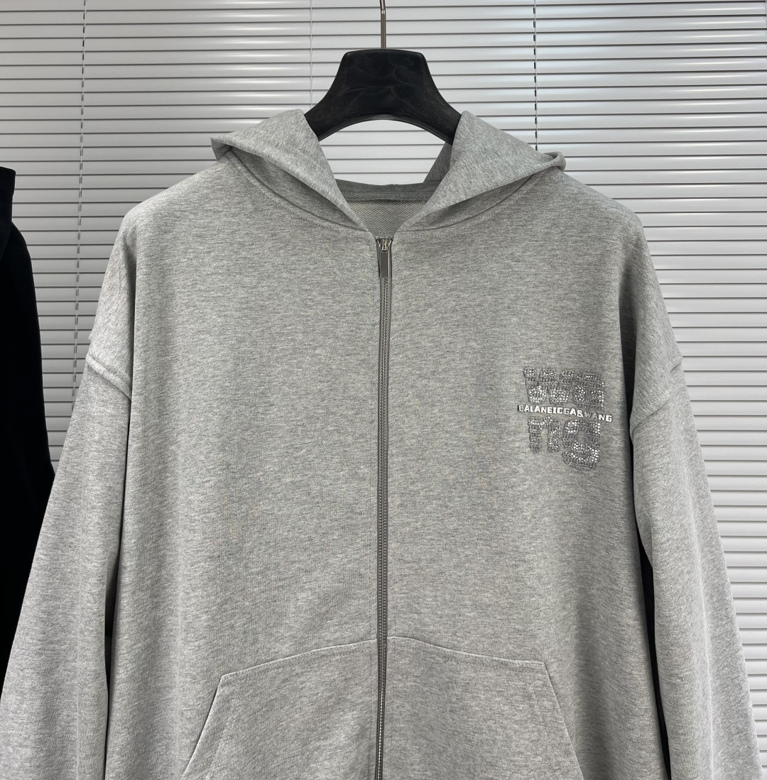 ☠️-2025秋冬新款大王拉链外套XS-XL