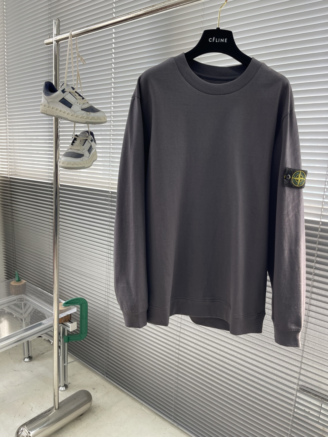 Stone Island 2025fw长T卫衣系列尺码: M-5XL 微闹版型工艺：重磅强捻双纱，拥有粗