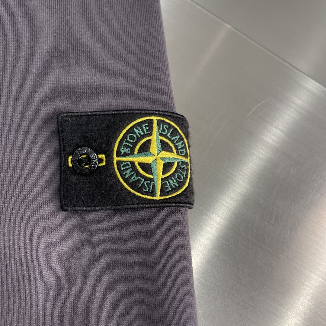 Stone Island 2025fw长T卫衣系列尺码: M-5XL 微闹版型工艺：重磅强捻双纱，拥有粗