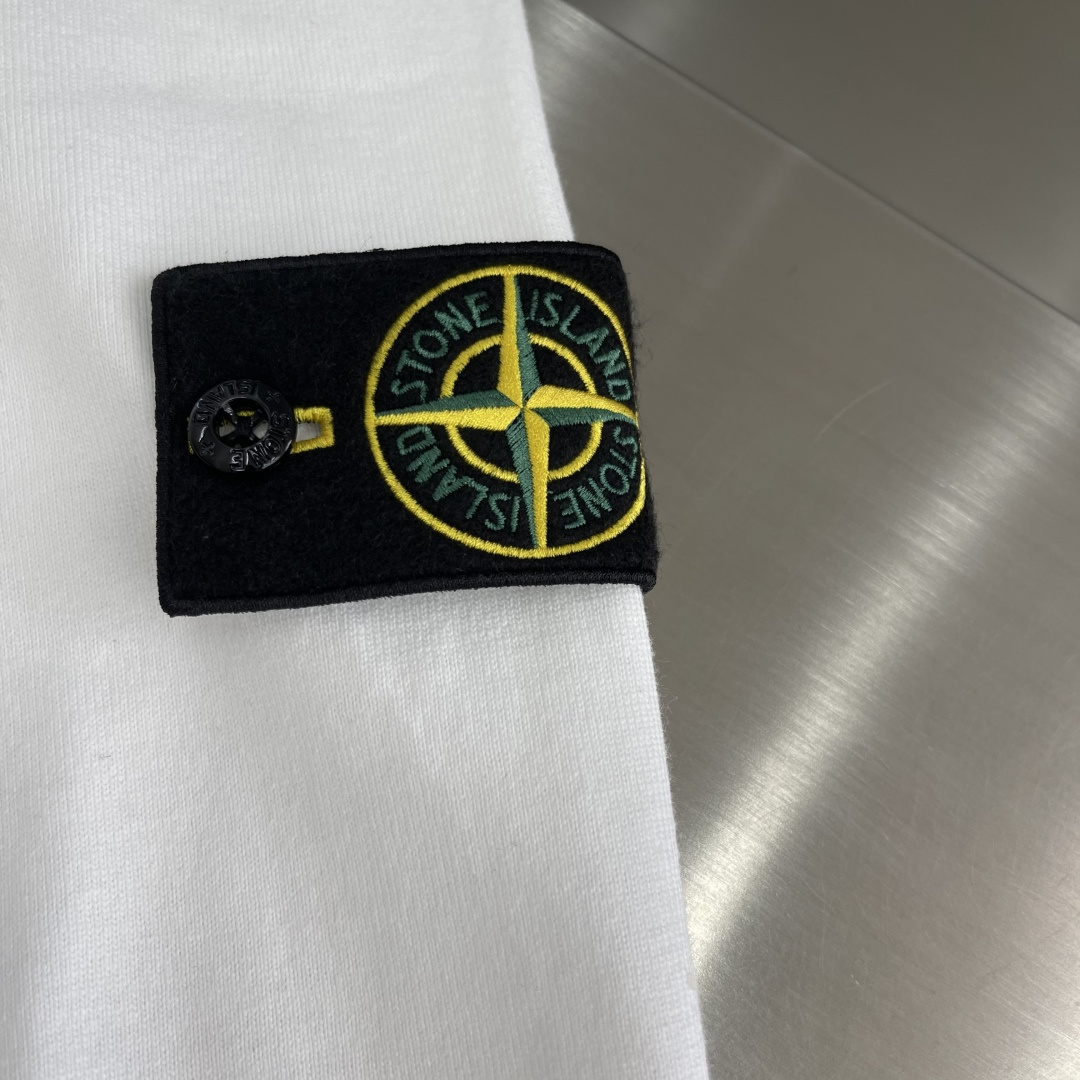 Stone Island 2025fw长T卫衣系列尺码: M-5XL 微闹版型工艺：重磅强捻双纱，拥有粗