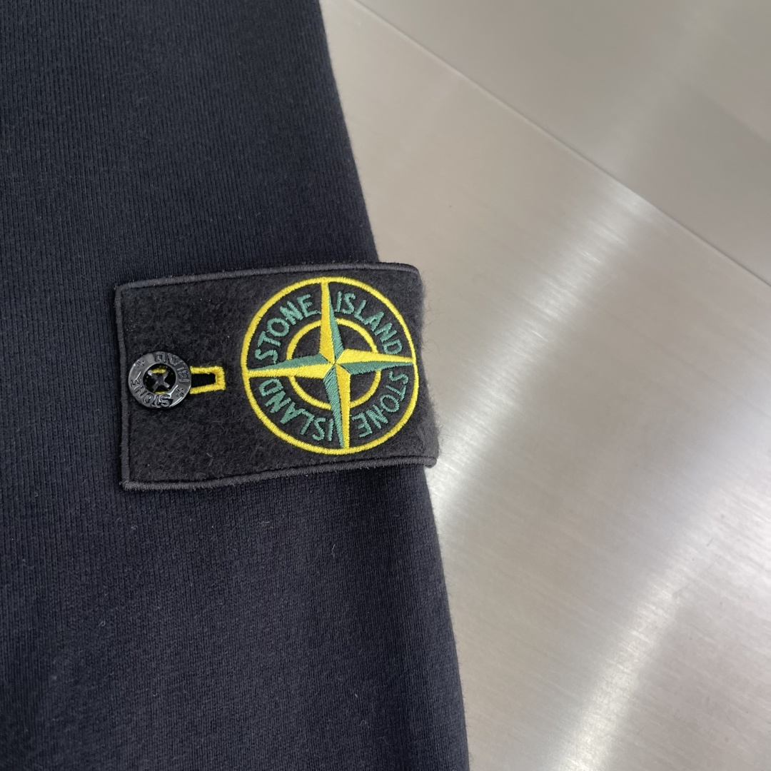 Stone Island 2025fw长T卫衣系列尺码: M-5XL 微闹版型工艺：重磅强捻双纱，拥有粗
