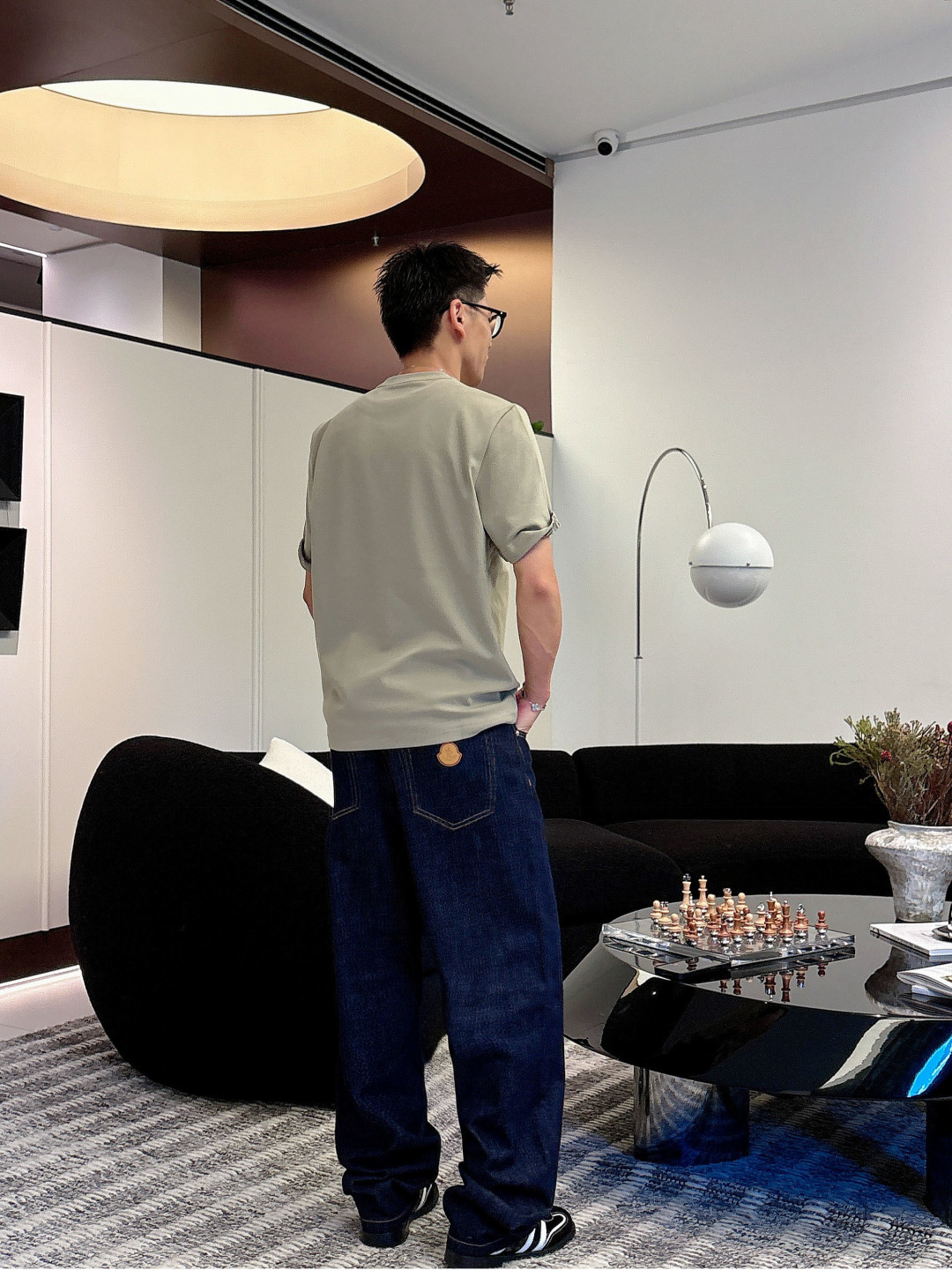 NEW新品 91001🎉微阔短袖T系列季度：2025秋冬颜色：黑色 白色 卡其绿尺码: m-5xL版型：