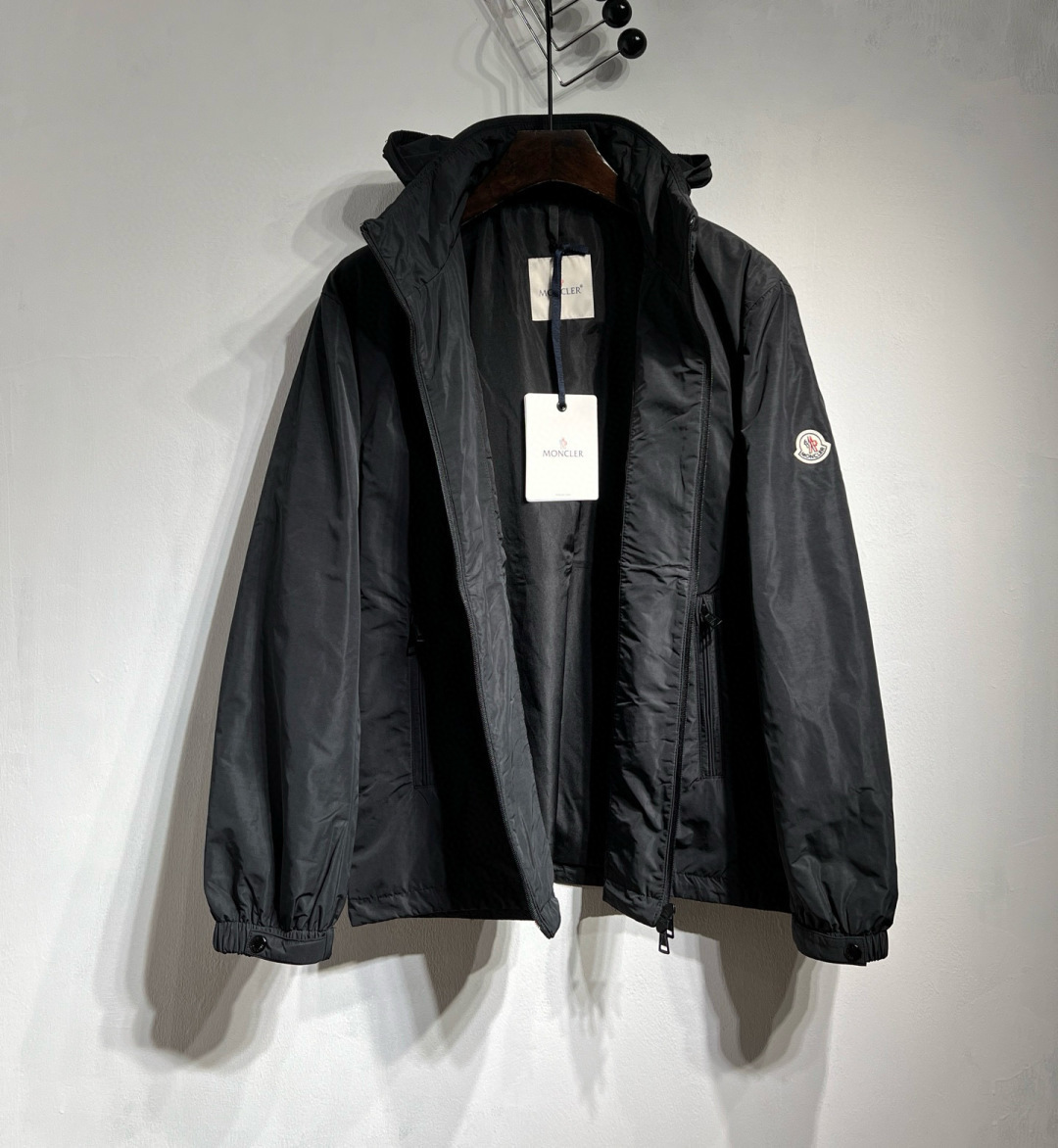 【新品 棉夹克 帽子可收纳】2025秋冬新款MON家族黑标男士休闲夹棉夹克外套，香港洋行渠道货，纯正血统