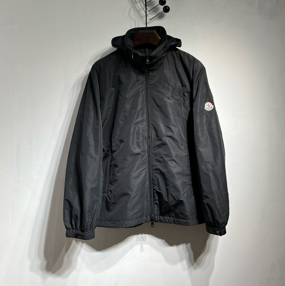 【新品 棉夹克 帽子可收纳】2025秋冬新款MON家族黑标男士休闲夹棉夹克外套，香港洋行渠道货，纯正血统