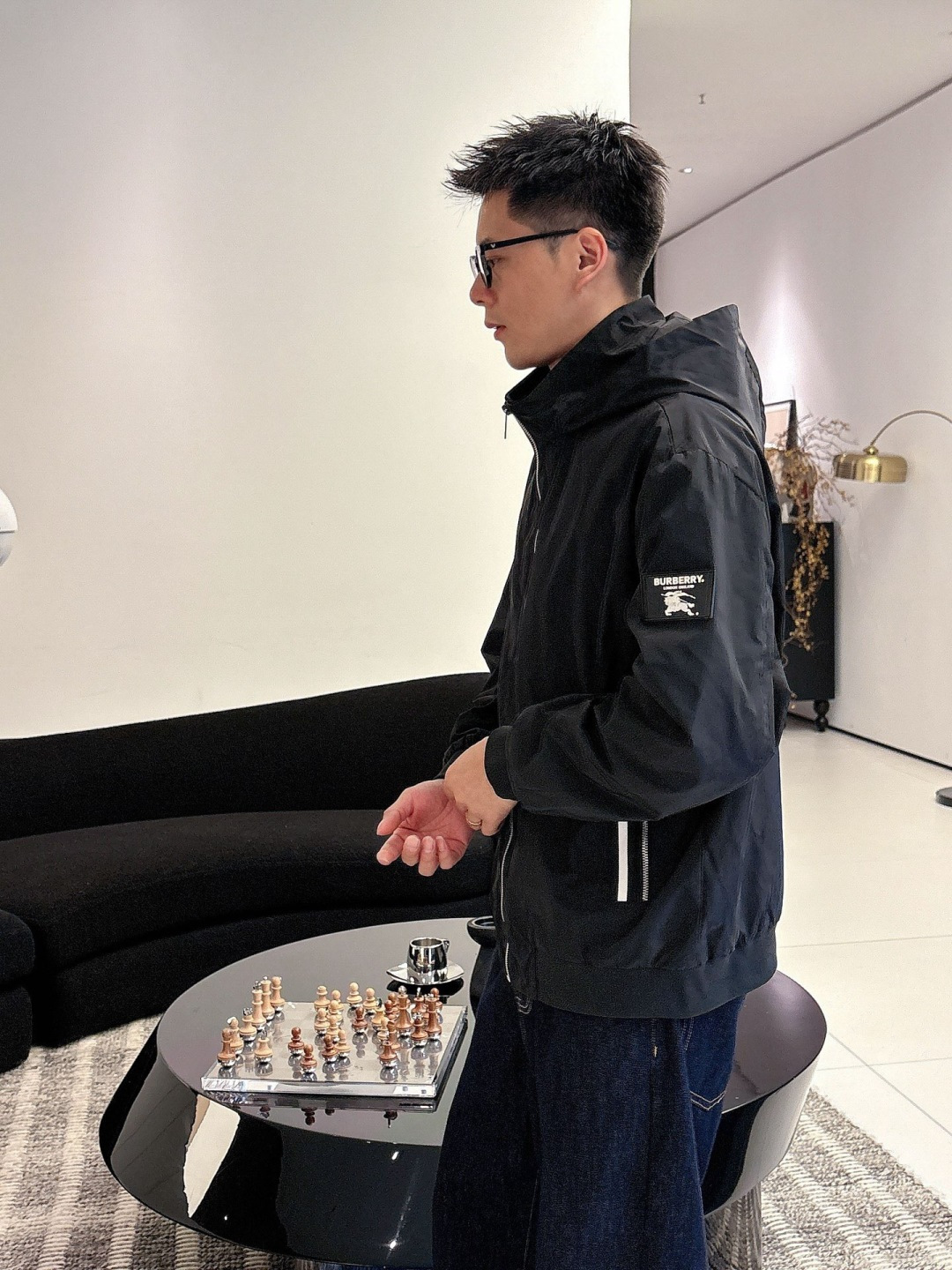 巴宝莉 2025秋季新款夹克外套，秀场新品‼品相非常完美，舒适保暖，三标齐全色泽饱满诱人，非常出彩的设计