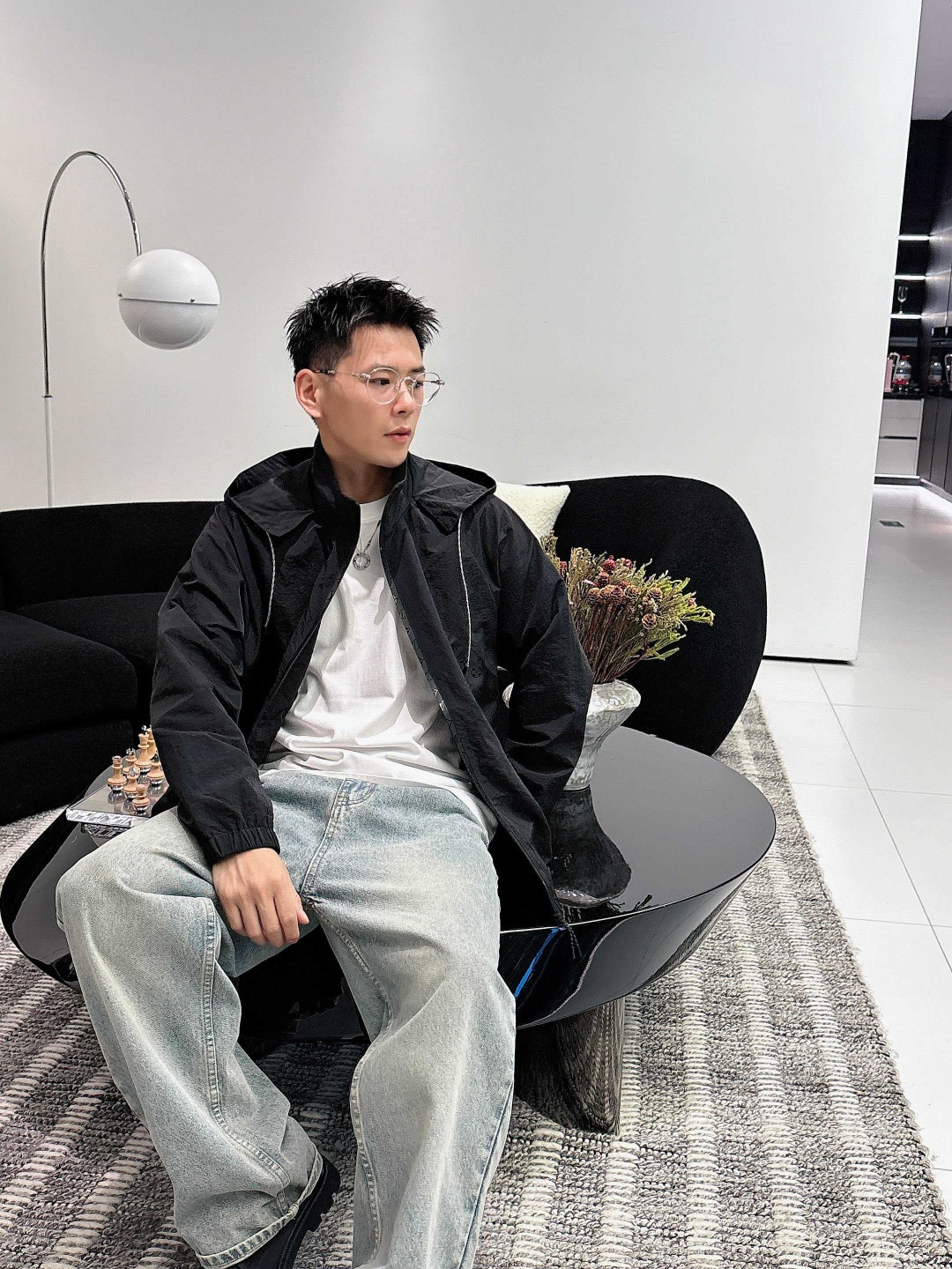 LV 官网同款，提前发售！2025ss开春新款男士夹克外套，原单三标齐全高端版本！带隐藏帽，专柜定制面料