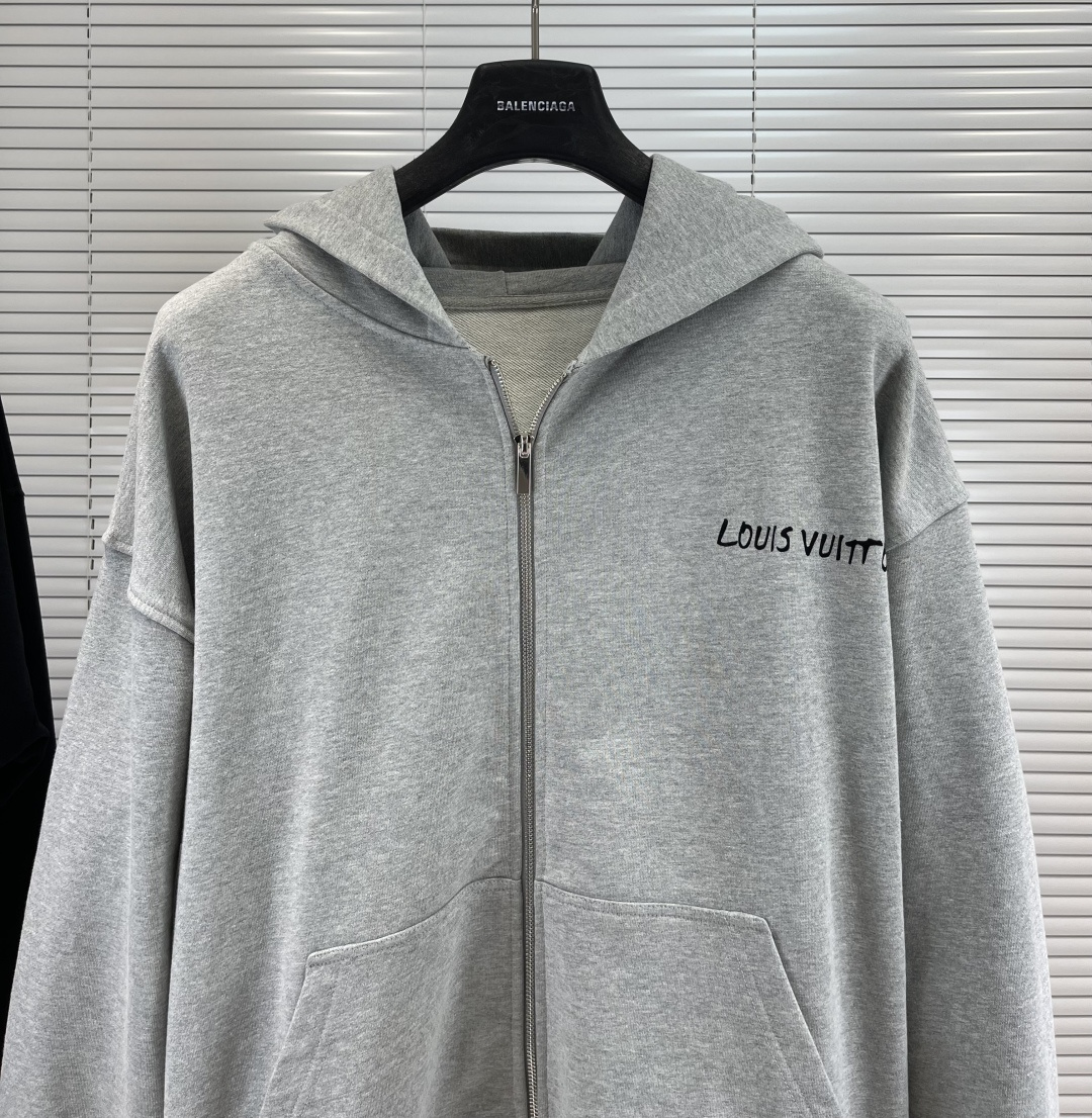 2025秋冬新款驴家植绒拉链外套XS-XL