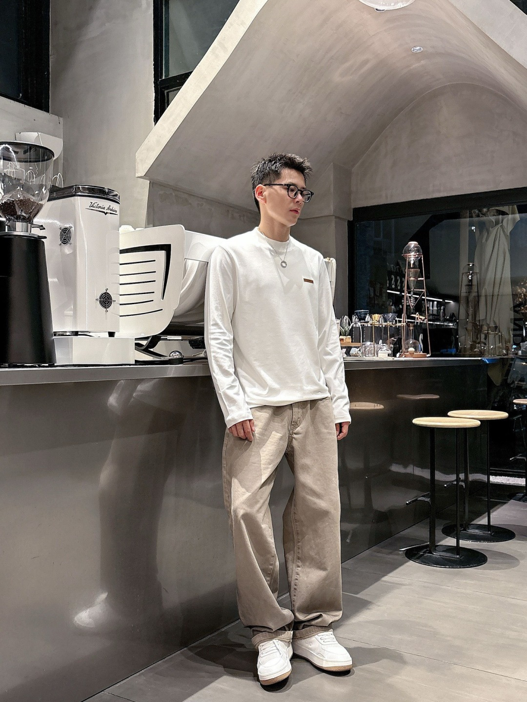 Z ZEGN 2025秋冬系列长袖打底衫码数：M-5XL 常规版型棉莫代尔打底。精选棉与莫代尔混纺面料，