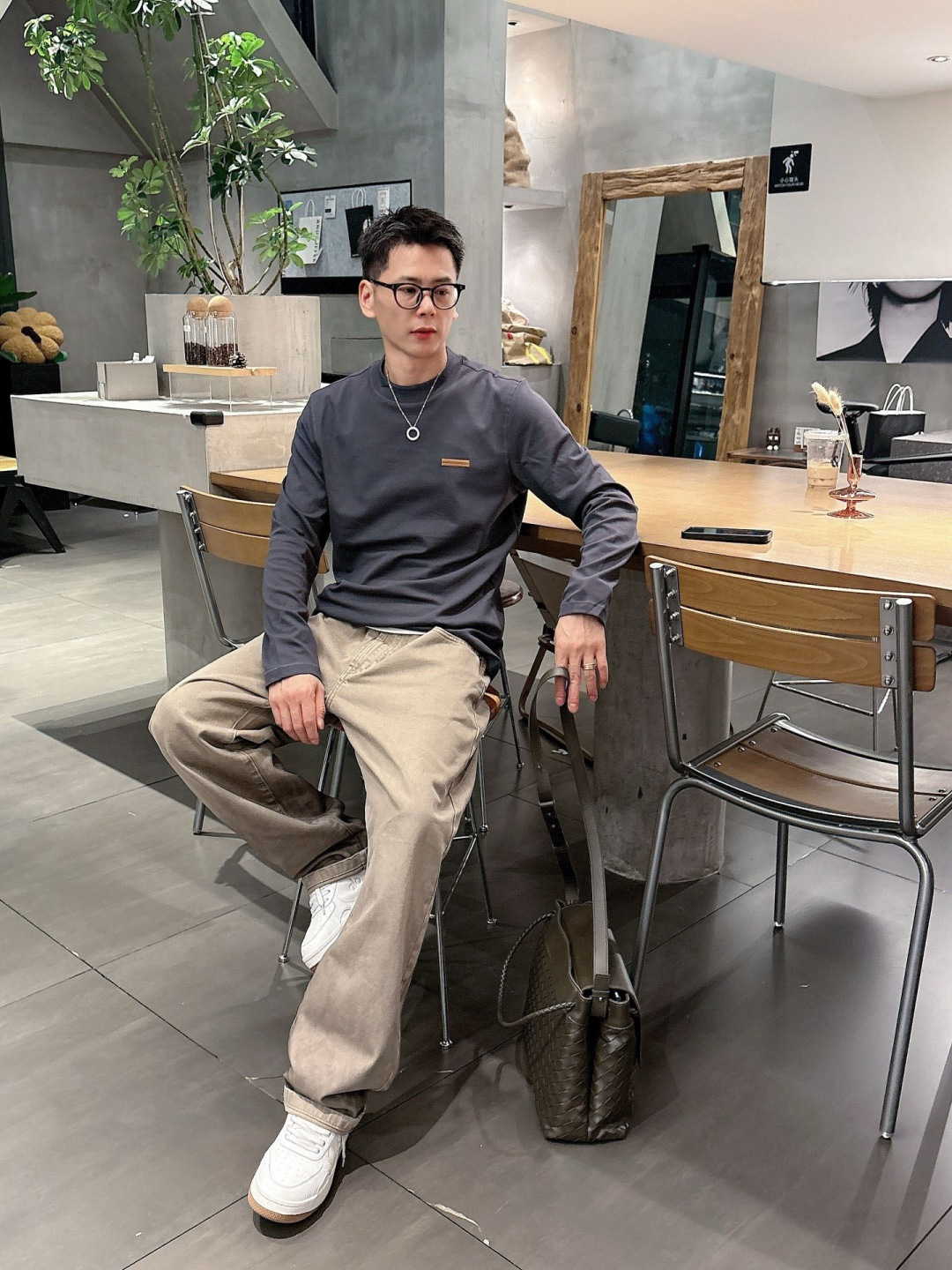 Z ZEGN 2025秋冬系列长袖打底衫码数：M-5XL 常规版型棉莫代尔打底。精选棉与莫代尔混纺面料，