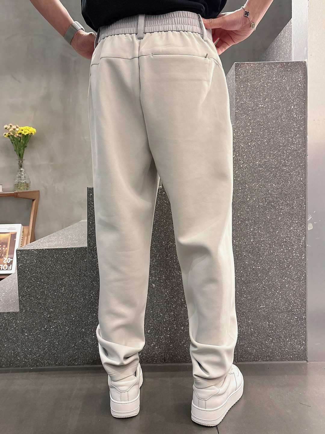 2025 S/S New 新品颜色：黑色 灰色尺码：M—3XL码 休闲合身版型P.S：休闲长裤，采用超柔