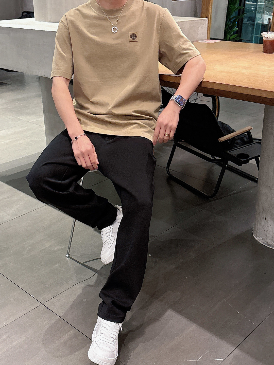 2025 S/S New 新品颜色：黑色 灰色尺码：M—3XL码 休闲合身版型P.S：休闲长裤，采用超柔