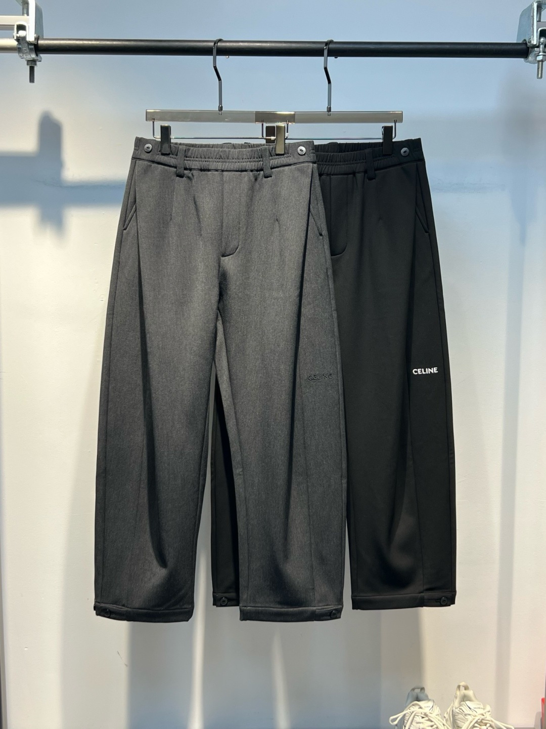 塞琳 新款秋冬加绒裤子🆕颜色：黑，灰码数：M-3XL款号：5235