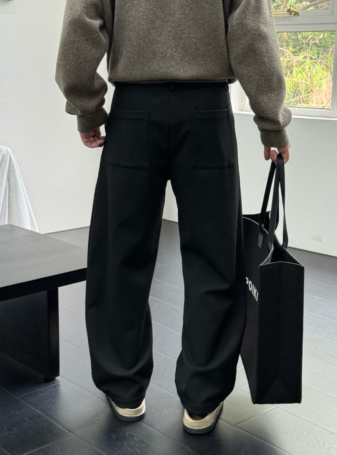 塞琳 新款秋冬加绒裤子🆕颜色：黑，灰码数：M-3XL款号：5235