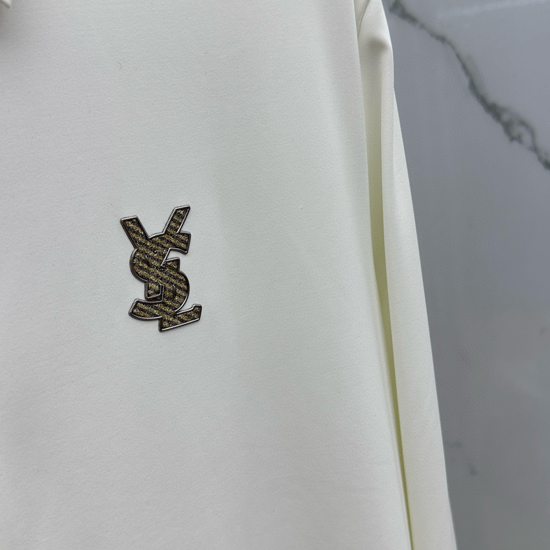 Ysl 圣罗兰 2025秋冬新品发布⌚️🔥潮品休闲衬衫，定义高端产品 3D立体制版、贴身舒适，欧洲标准环