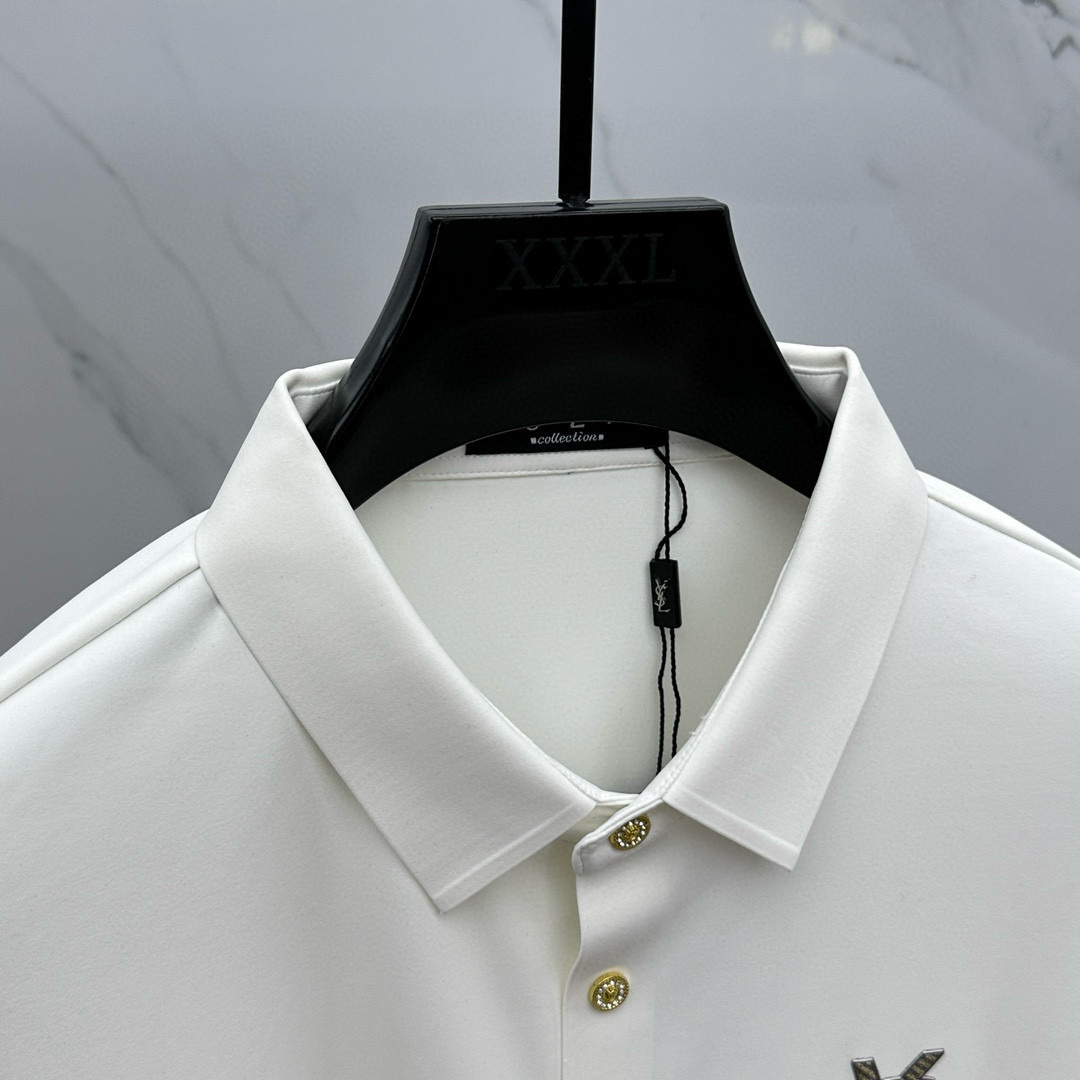 Ysl 圣罗兰 2025秋冬新品发布⌚️🔥潮品休闲衬衫，定义高端产品 3D立体制版、贴身舒适，欧洲标准环