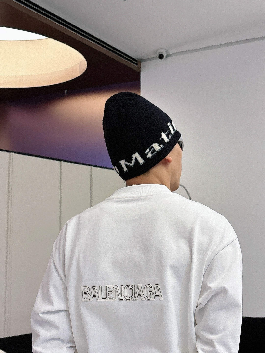 25新款磨毛长袖阔版T恤颜色：黑，白尺码：S-2XL