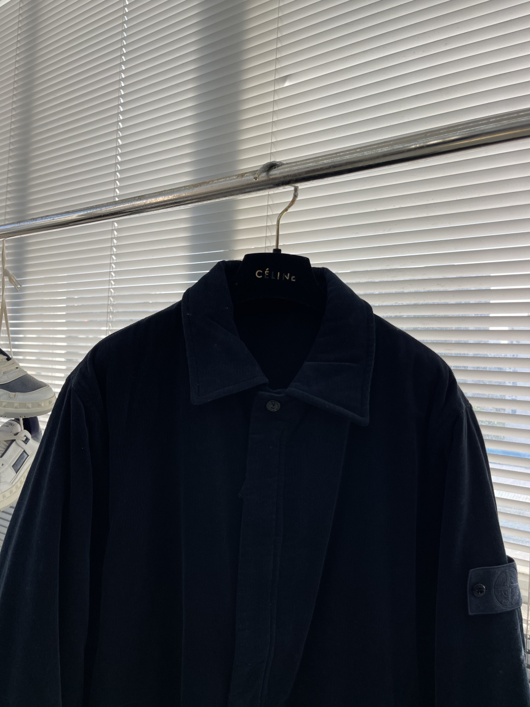 Stone Island 2025秋冬新款系列夹克外套 码数：M-3XL 微阔版型 石头岛灯芯绒翻领棉服