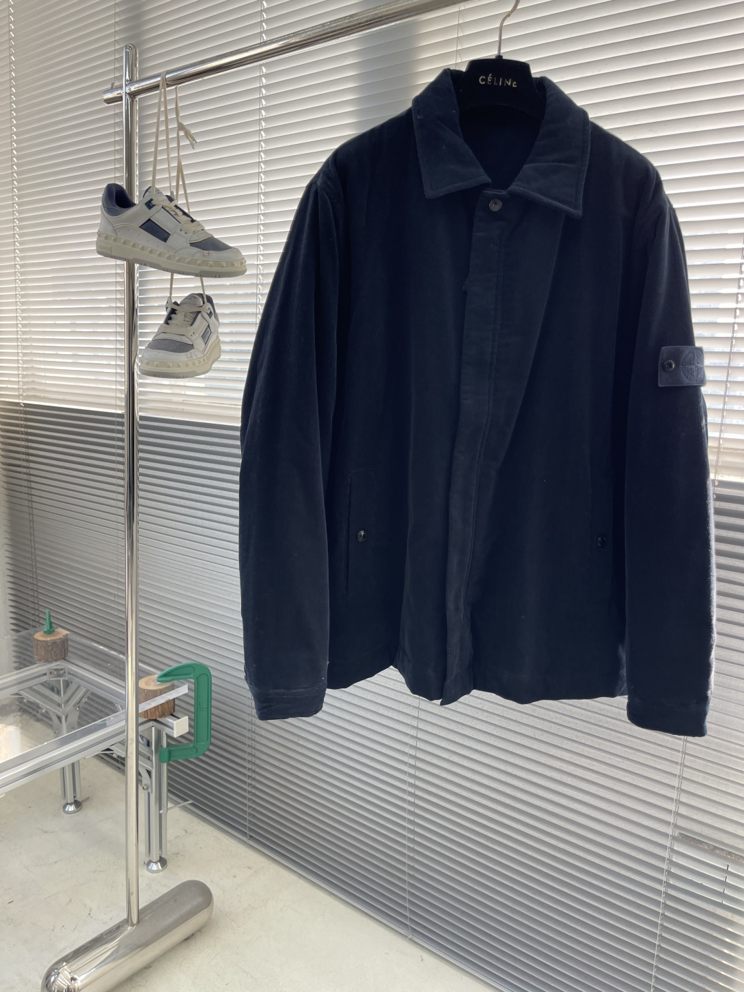 Stone Island 2025秋冬新款系列夹克外套 码数：M-3XL 微阔版型 石头岛灯芯绒翻领棉服