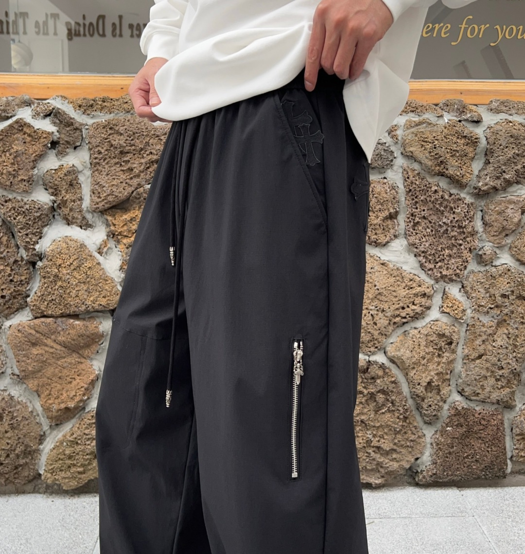 2025秋冬新款克罗心休闲裤男直筒裤 码数: M-3XL