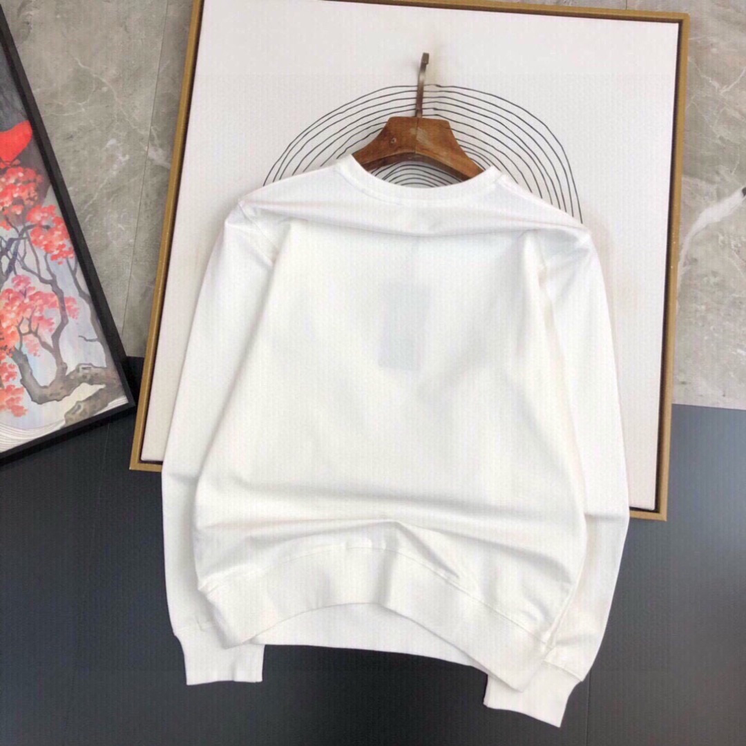 FEND1芬迪/25秋冬怪兽烫钻圆领男士卫衣，高克重毛圈棉面料 经典色系推送。。码数：M-3XL