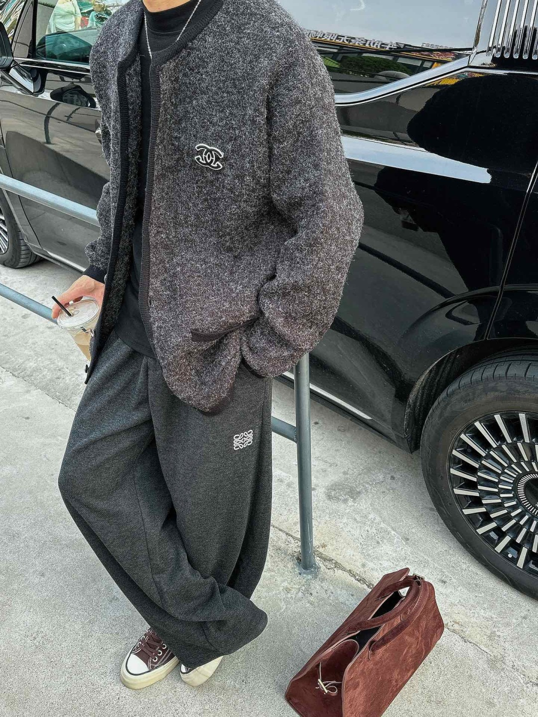 小香家新款毛衫毛衣，上身宽松纱线采用细针织法，上身舒适，不挑身材 男女同款，秋冬毛衣，是今年最好看的情侣