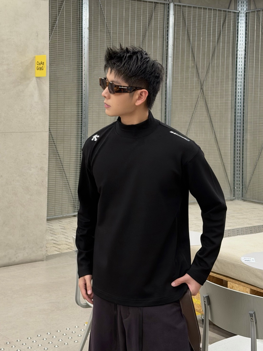 新款秋冬半高领打底🆕颜色：黑，白码数：S-XL款号：3212