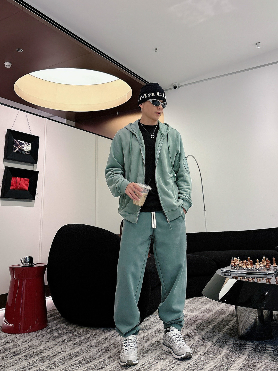 2025 秋冬新品 石头岛外套颜色： 黑色 灰色 青草绿码数：M-3XL