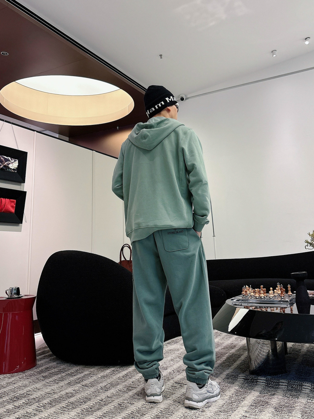 2025 秋冬新品 石头岛外套颜色： 黑色 灰色 青草绿码数：M-3XL