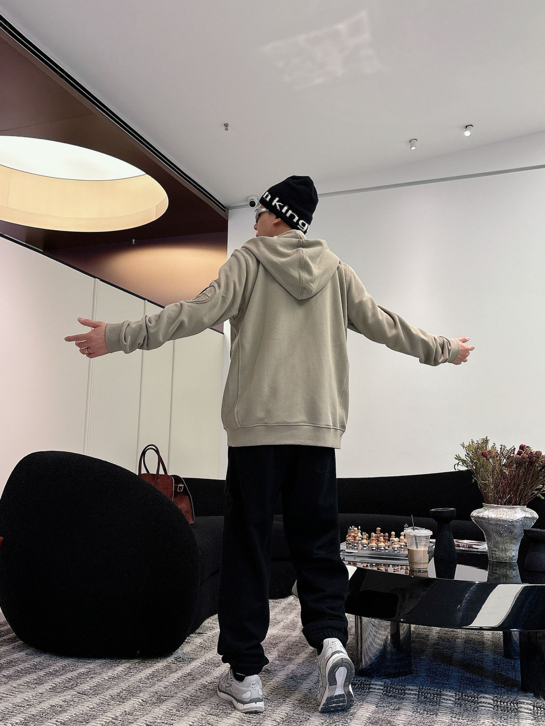 2025 秋冬新品 石头岛外套颜色： 黑色 灰色 青草绿码数：M-3XL