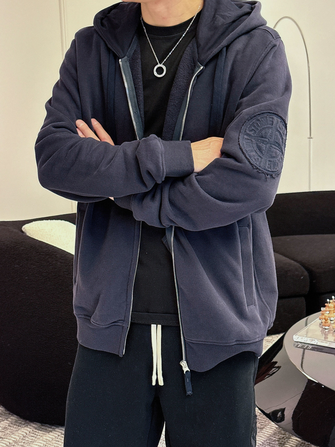 2025 秋冬新品 石头岛外套颜色： 黑色 灰色 青草绿码数：M-3XL