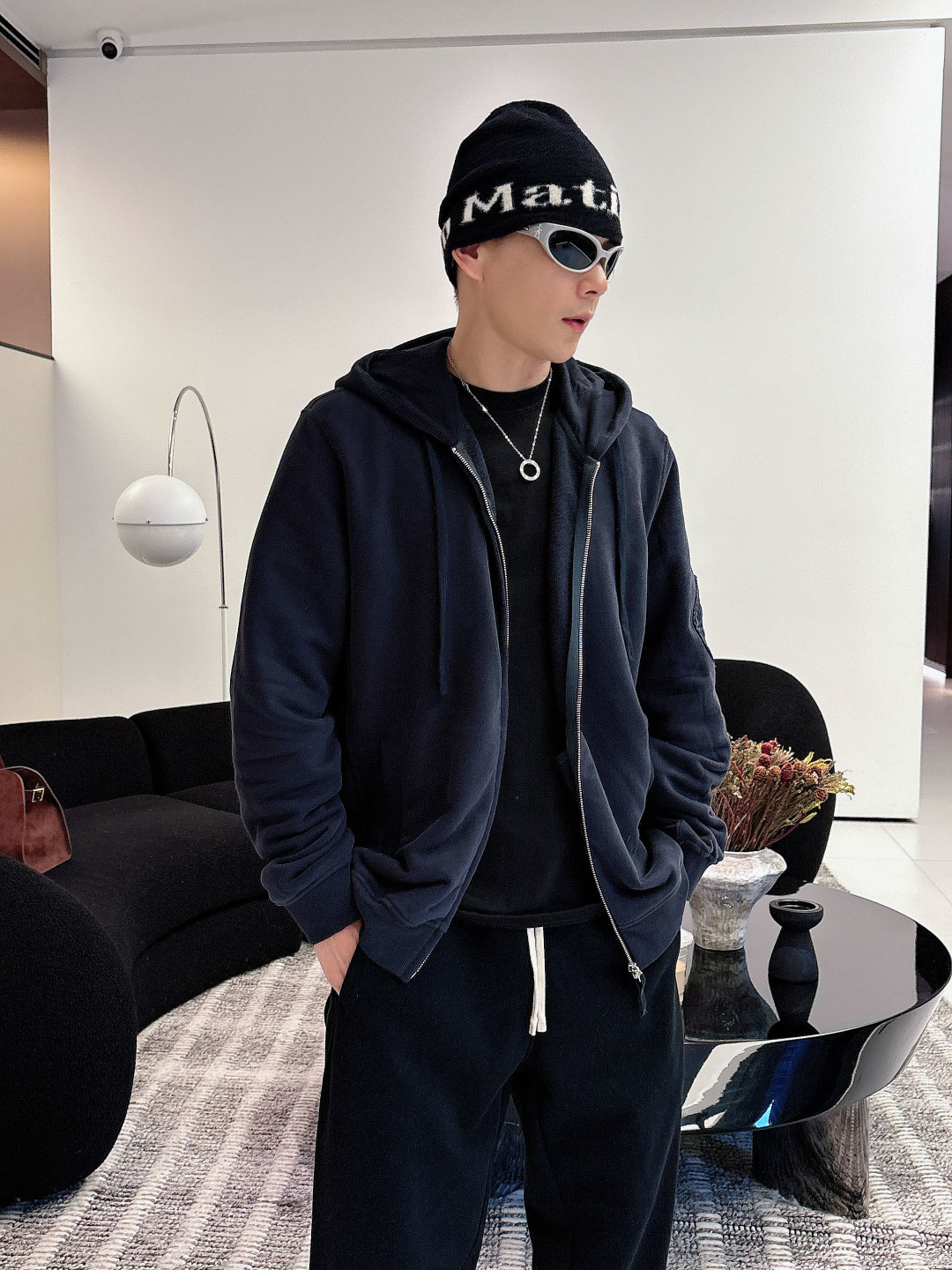 2025 秋冬新品 石头岛外套颜色： 黑色 灰色 青草绿码数：M-3XL