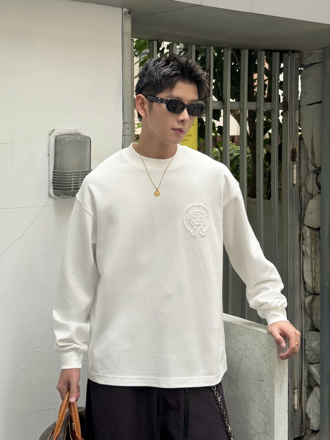 新款秋冬长袖🆕颜色：黑，白码数：S-XL款号：911