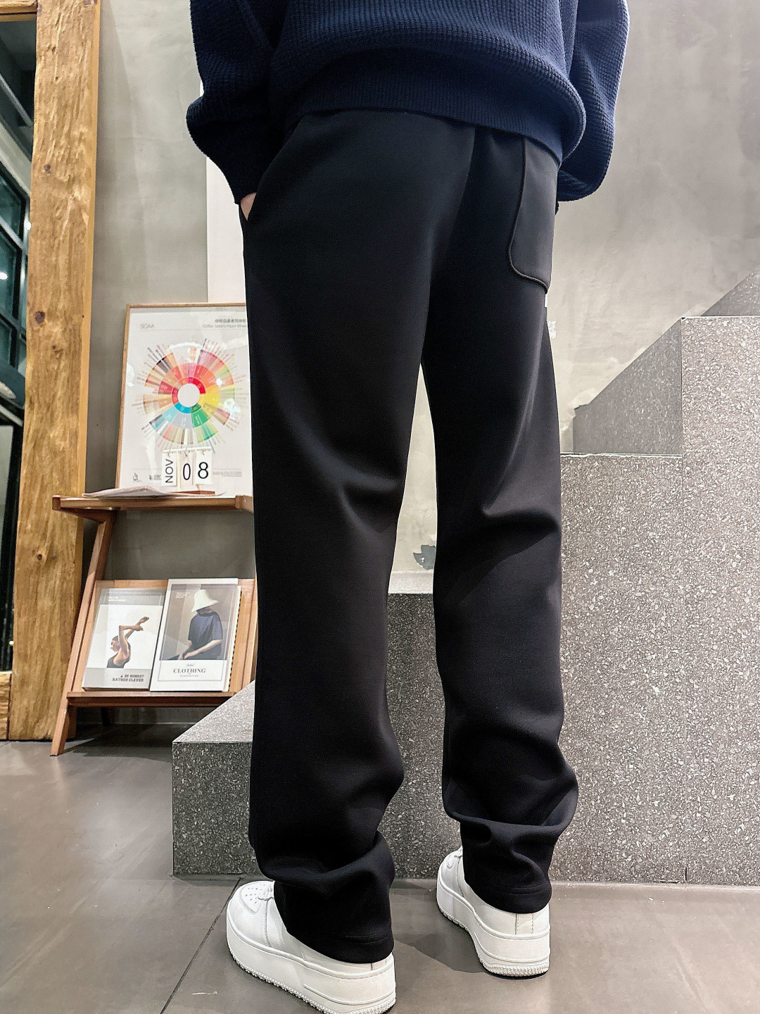 2025 秋冬新品 杰尼亚休闲裤颜色： 黑色 灰色码数：M-3XL